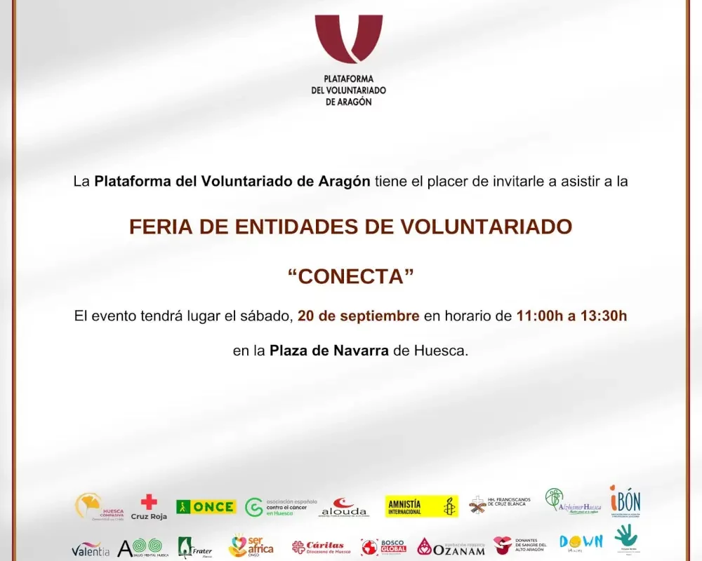 ibon-participa-feria-voluntariado-conecta-huesca-2025